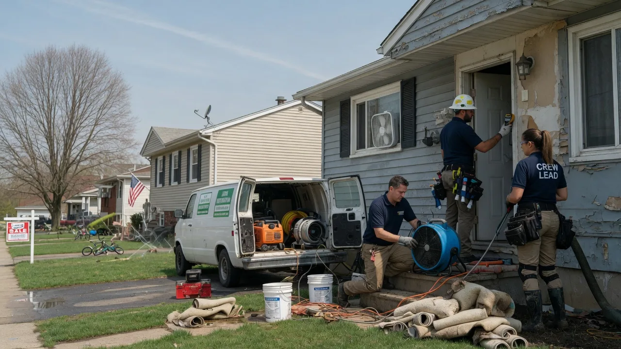 Flood Cleanup in Castroville, TX near me